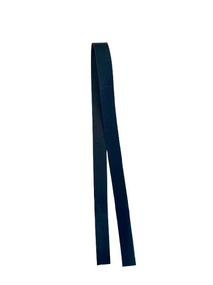 leather straps (black)